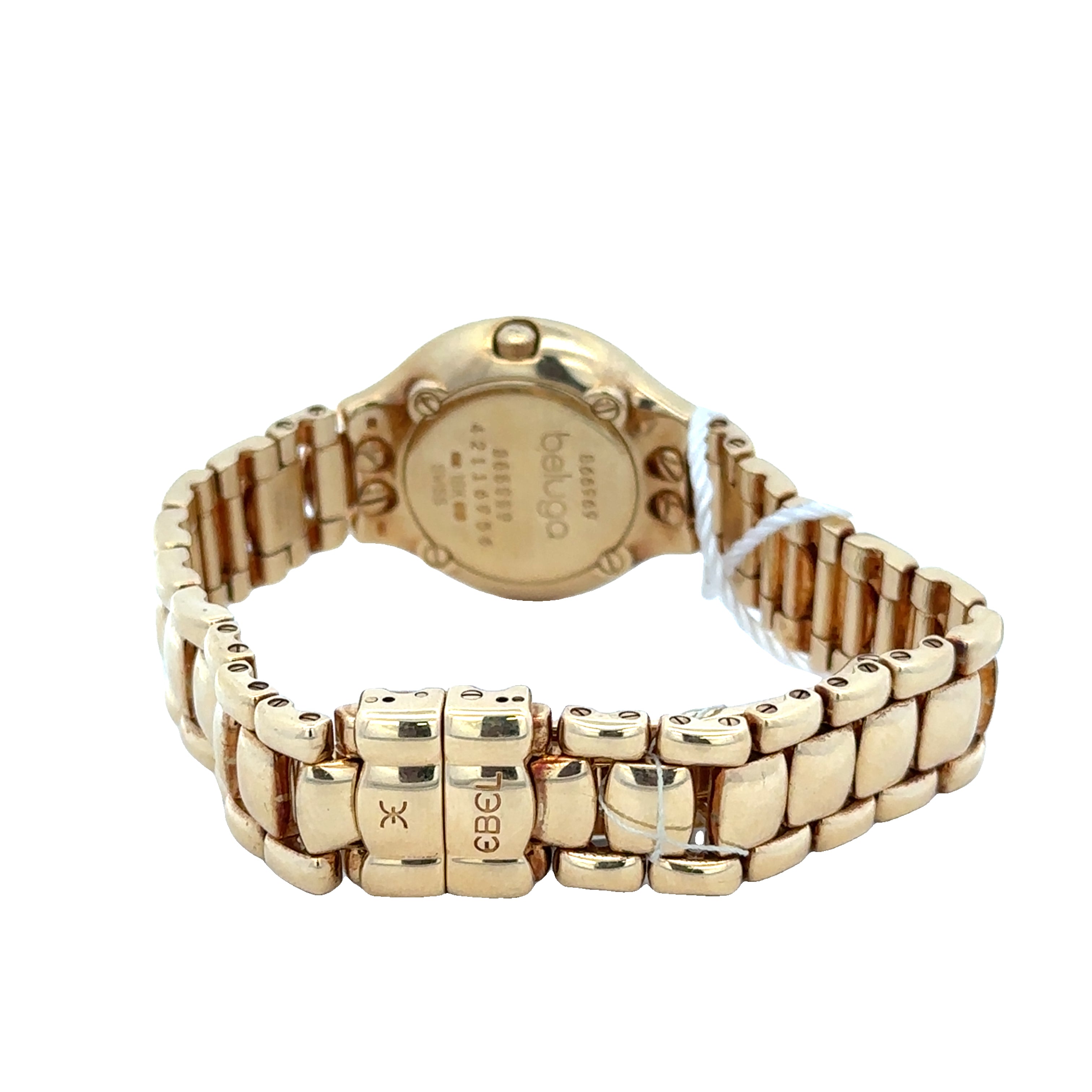 Estate Ebel Beluga Mother of Pearl Diamond Dial Quartz