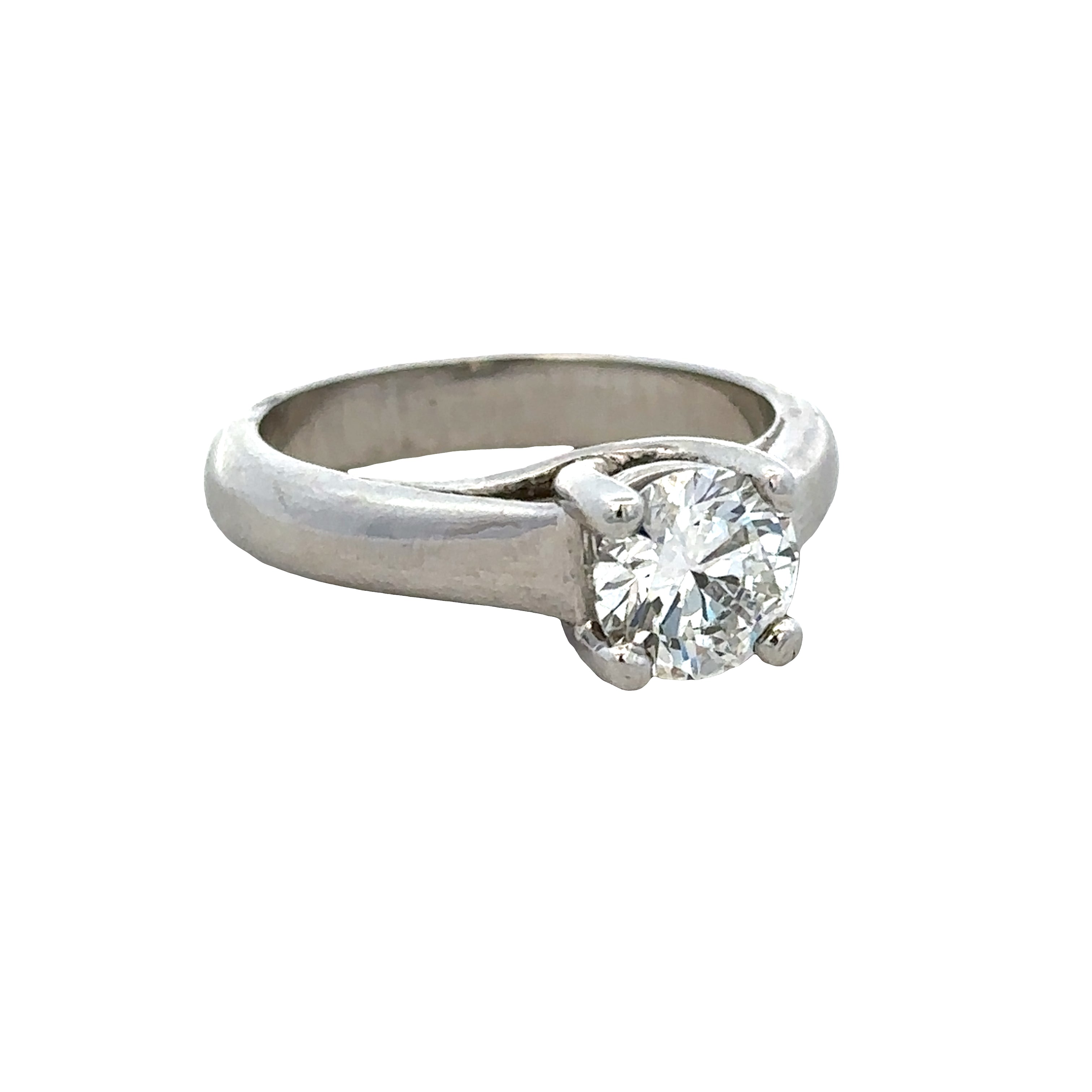 Platinum 1.20ct GIA Diamond Solitaire Engagement Ring