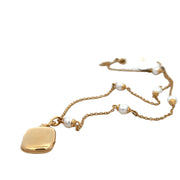 Monica Rich Kosann Pearl Accented Locket in 18k Yellow Gold