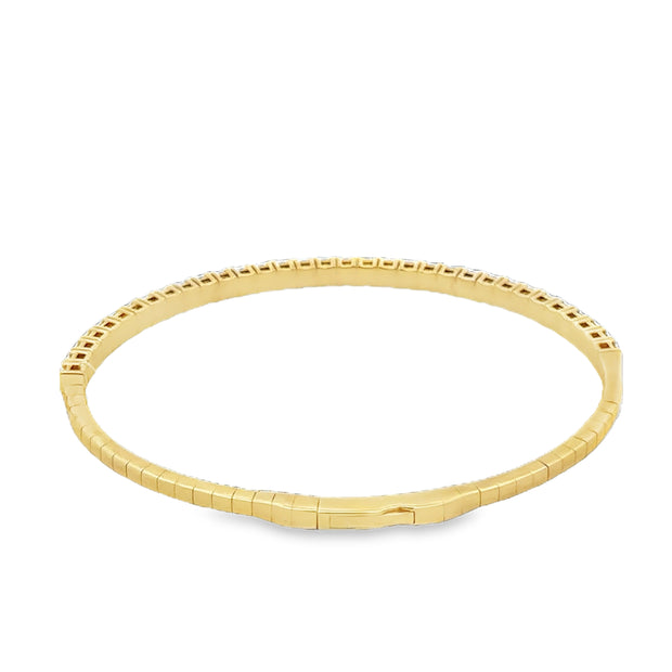 Flexible Diamond Bracelet in Yellow Gold