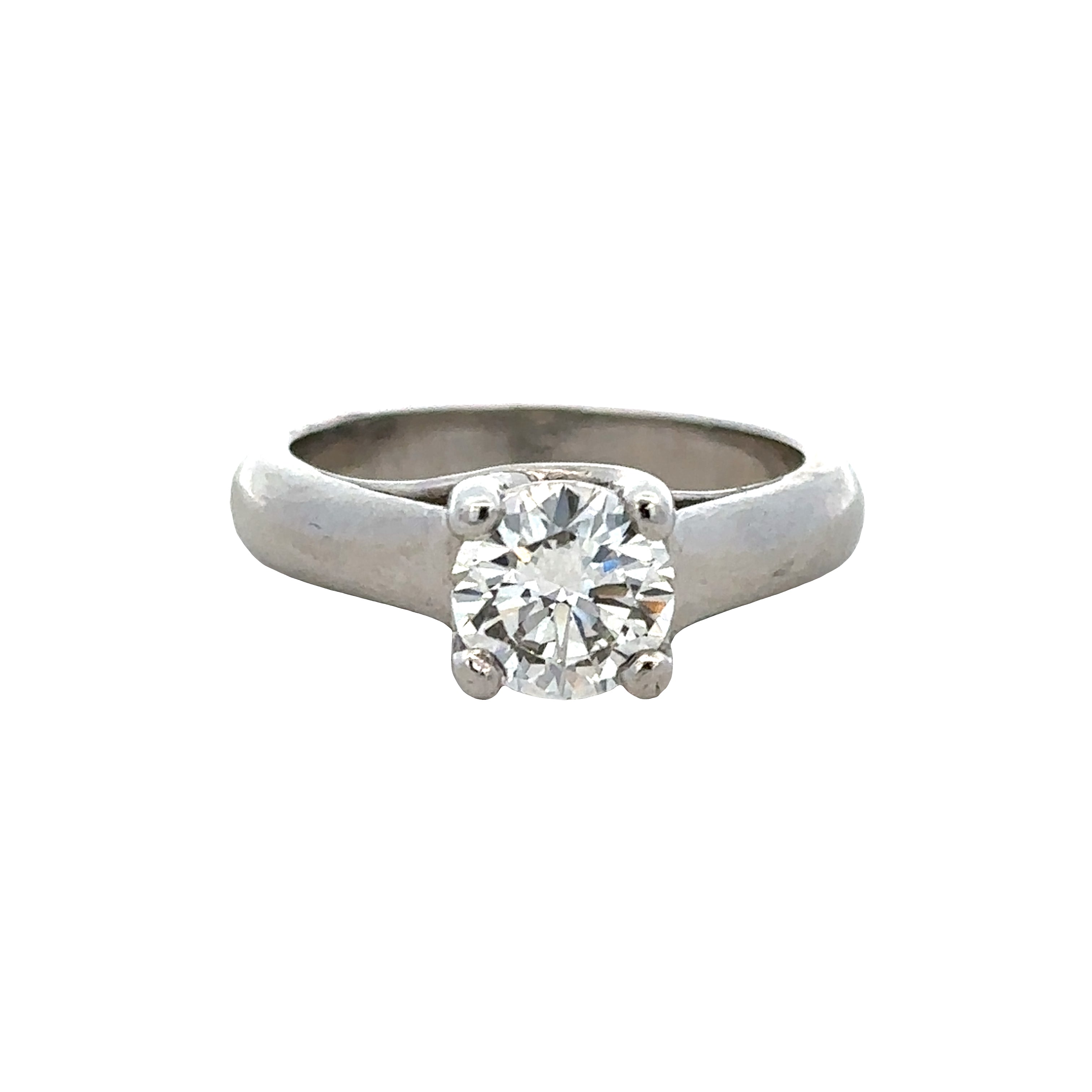 Platinum 1.20ct GIA Diamond Solitaire Engagement Ring