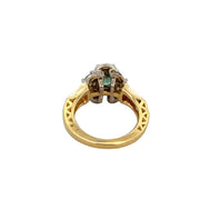 Alexandrite and Diamond Ring in 18k Gold