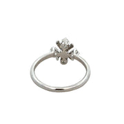 Tiffany Schlumberger Diamond Ring in Platinum