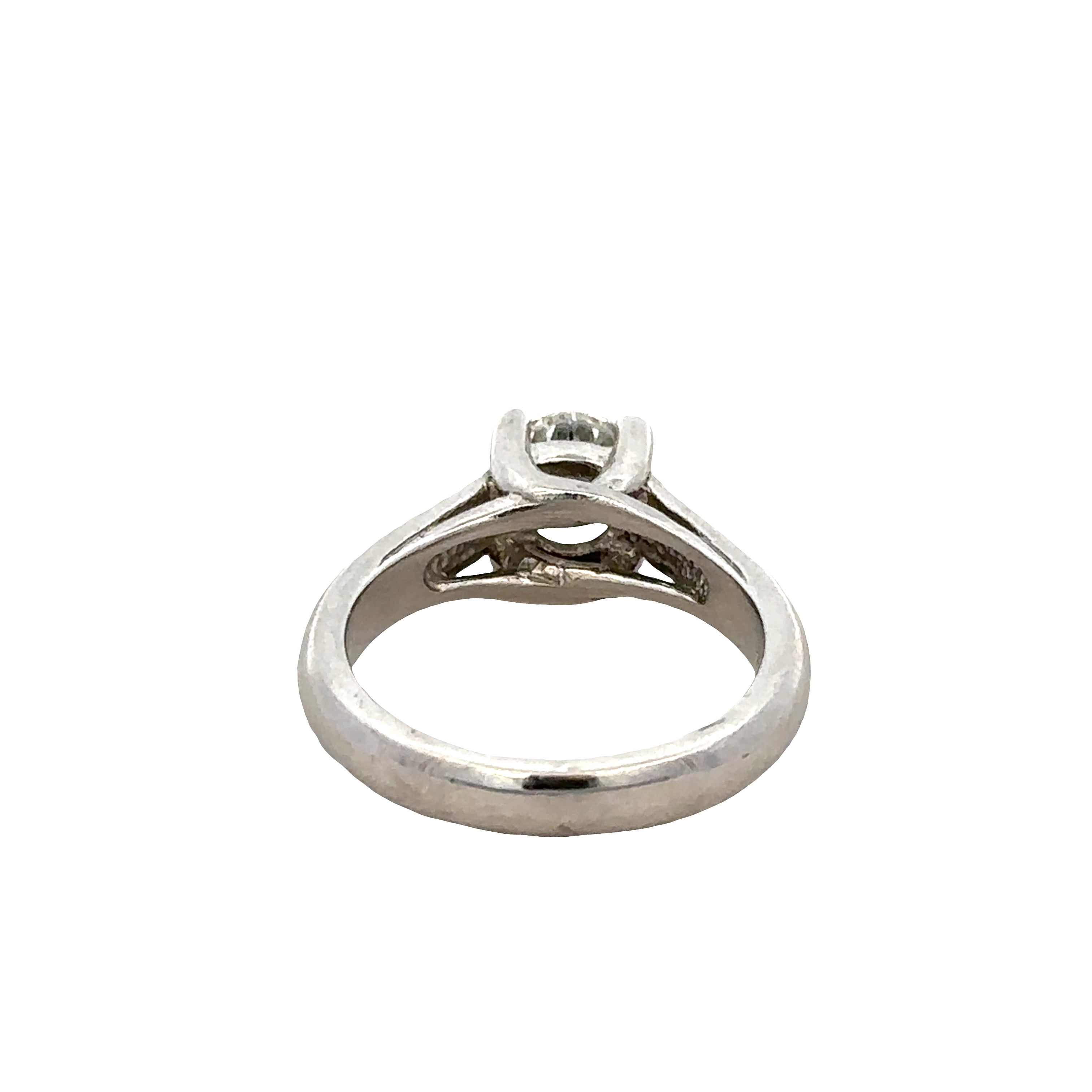 Platinum 1.20ct GIA Diamond Solitaire Engagement Ring