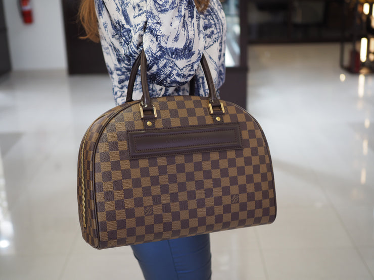 Louis Vuitton Damier Ebene Nolita Handbag