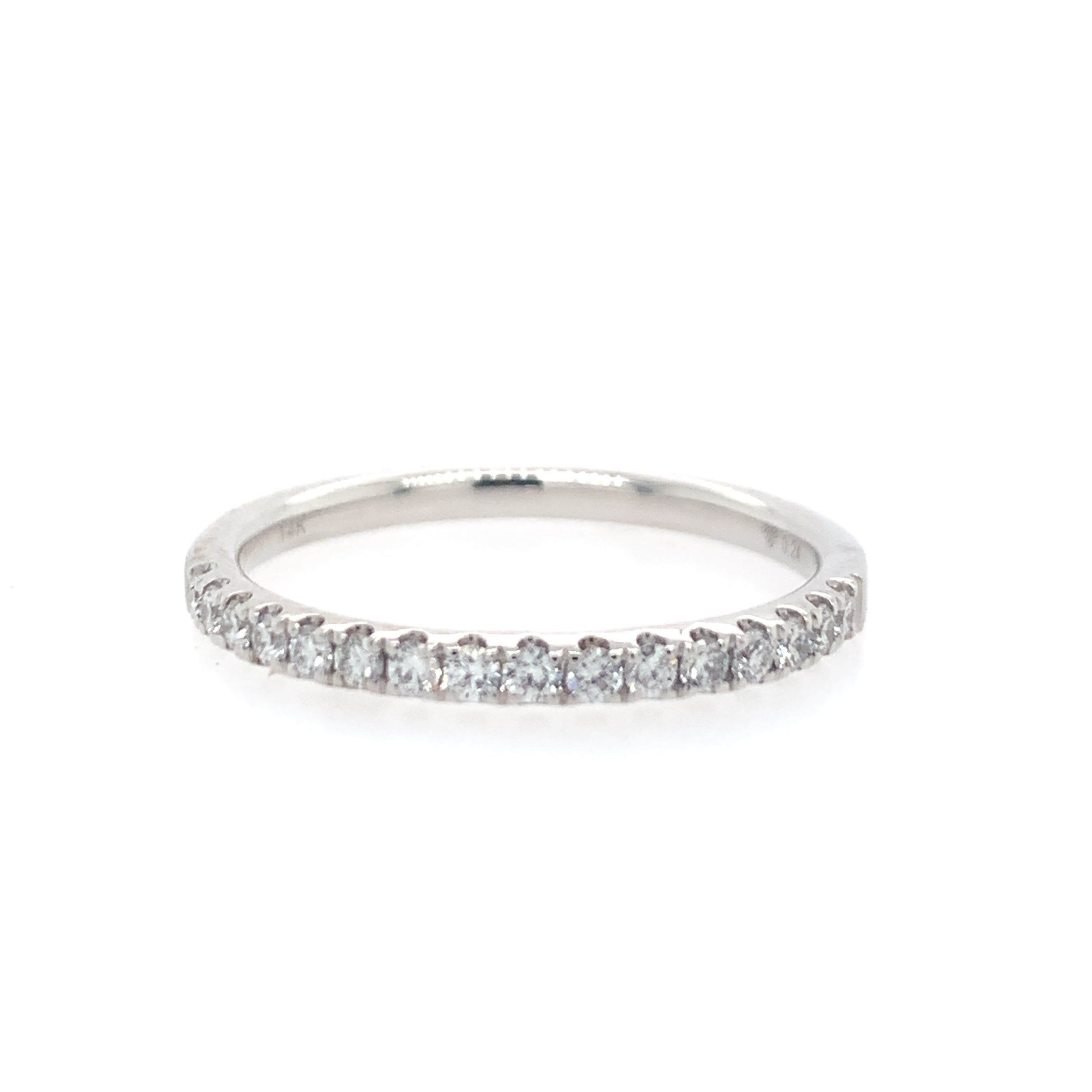 .25 CTW Diamond Wedding Band in White Gold