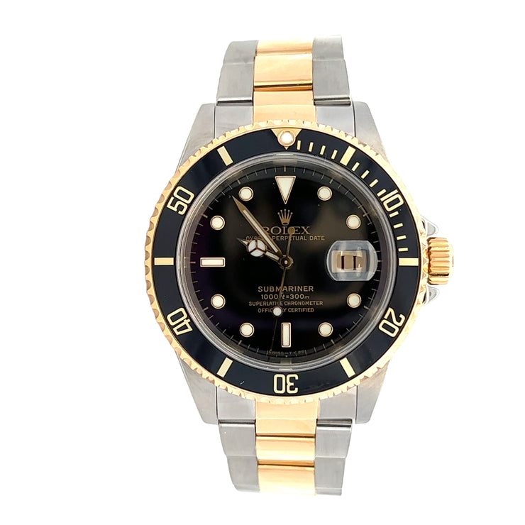 Vintage Rolex Submariner #16613 Automatic Wristwatch ca. 1997-98