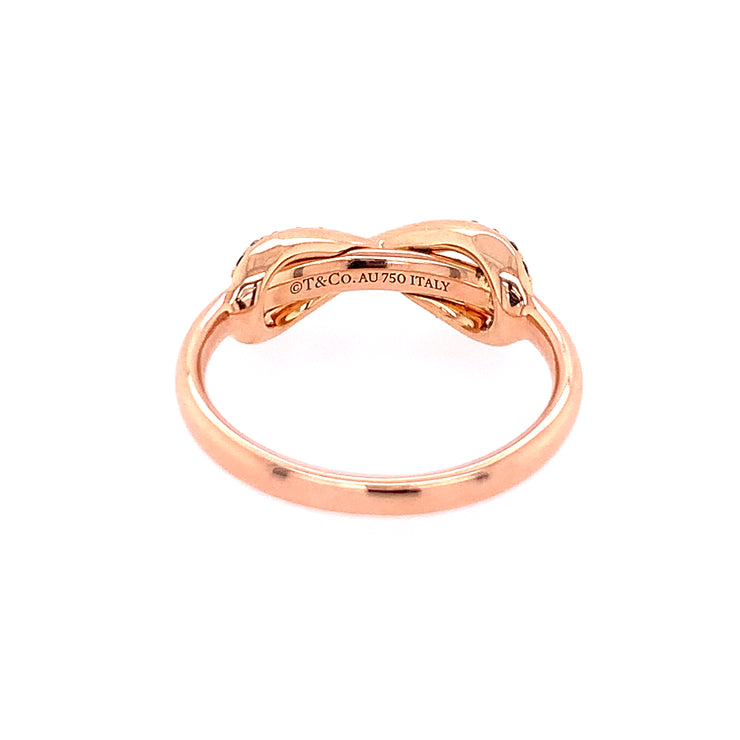 Tiffany & Co. Infinity Ring in 18k Rose Gold