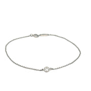 Elsa Peretti for Tiffany & Co. Diamond Station Bracelet in Platinum