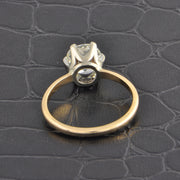 1.90 ct. Old Mine Cut Diamond Engagement Ring