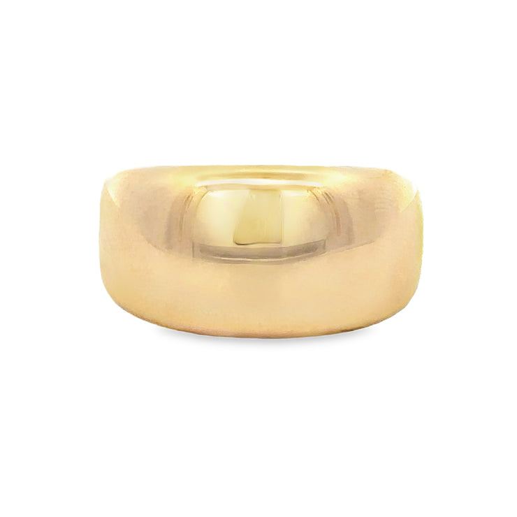 Vintage 1990s Cartier Dome Ring in 18k Yellow Gold