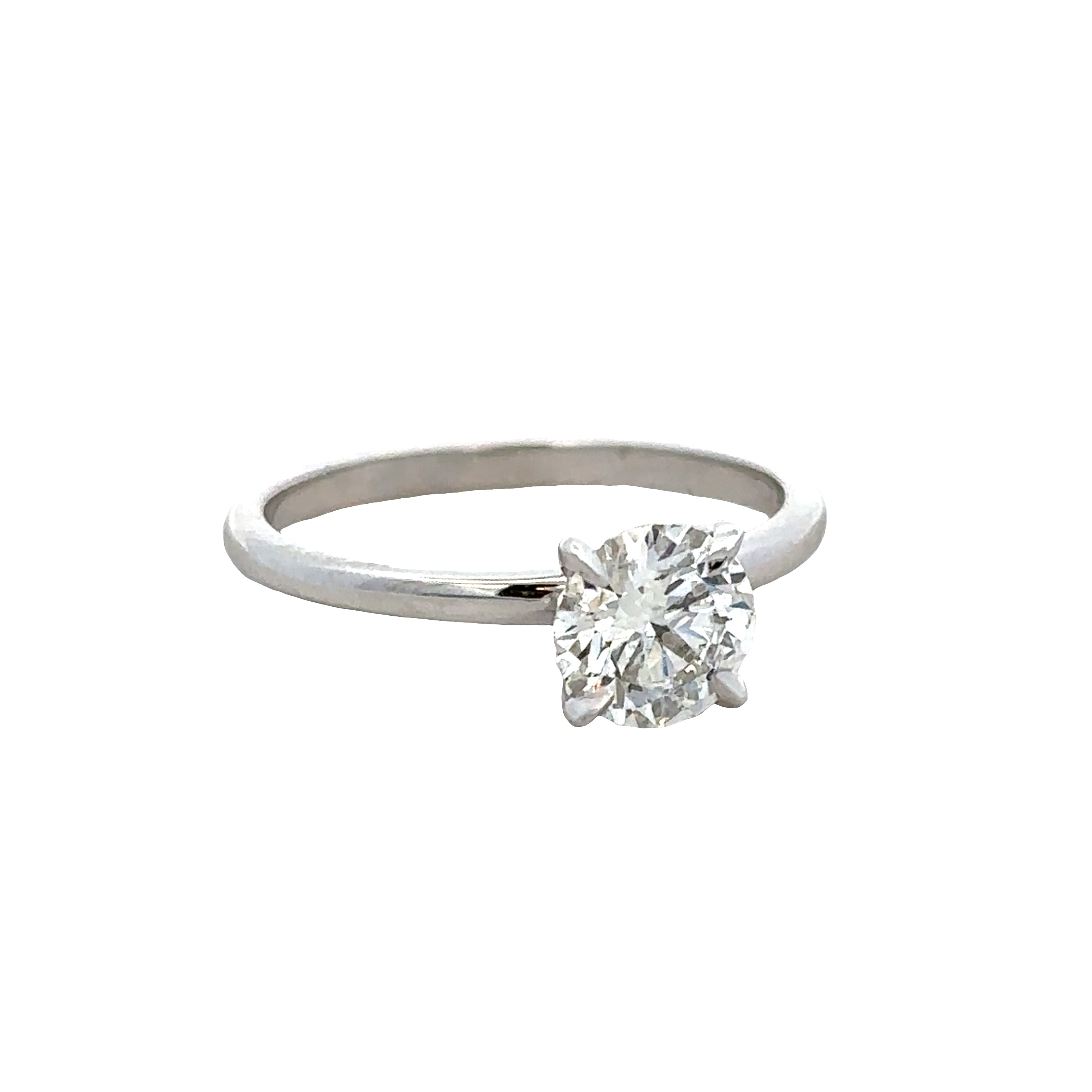 14k White Gold 1.04ct GIA Diamond Engagement Ring – Size 6.5