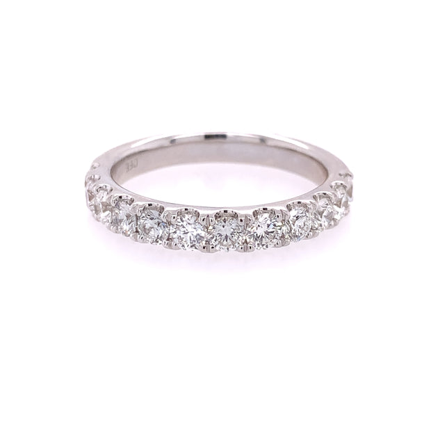 1.0 CTW Diamond Band in White Gold