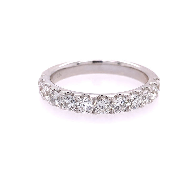 1.0 CTW Diamond Band in White Gold