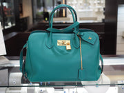 Louis Vuitton Milla MM Calfskin Handbag in Emeraude ca. 2019