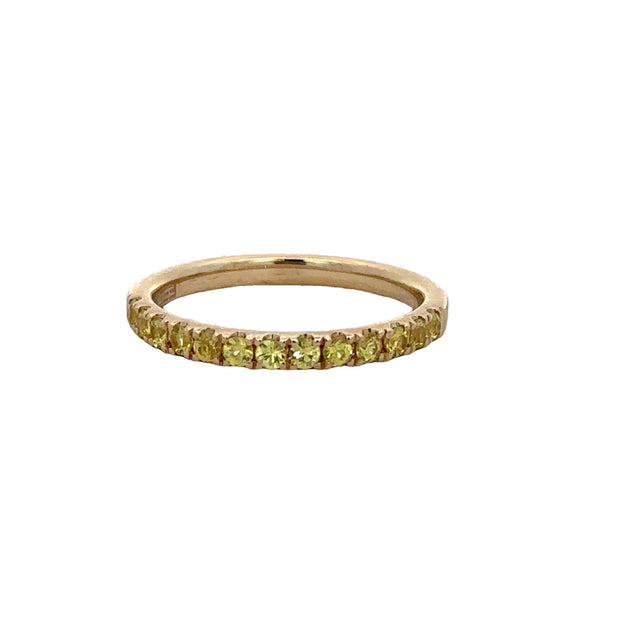 Effy Yellow Sapphire Band in Yellow Gold