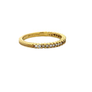 Hidalgo Diamond Band in 18k Yellow Gold