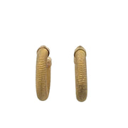 Coiled Hoops in 18k Yellow Gold