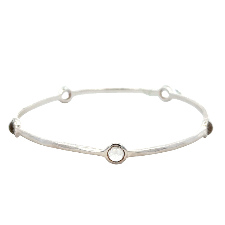 Ippolita Rock Crystal Bangle in Sterling Silver