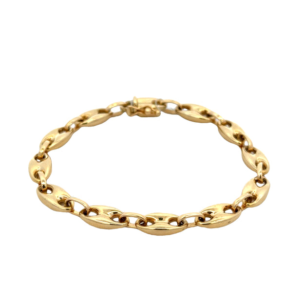 Anchor Chiampesan Link Bracelet in 18k Yellow Gold