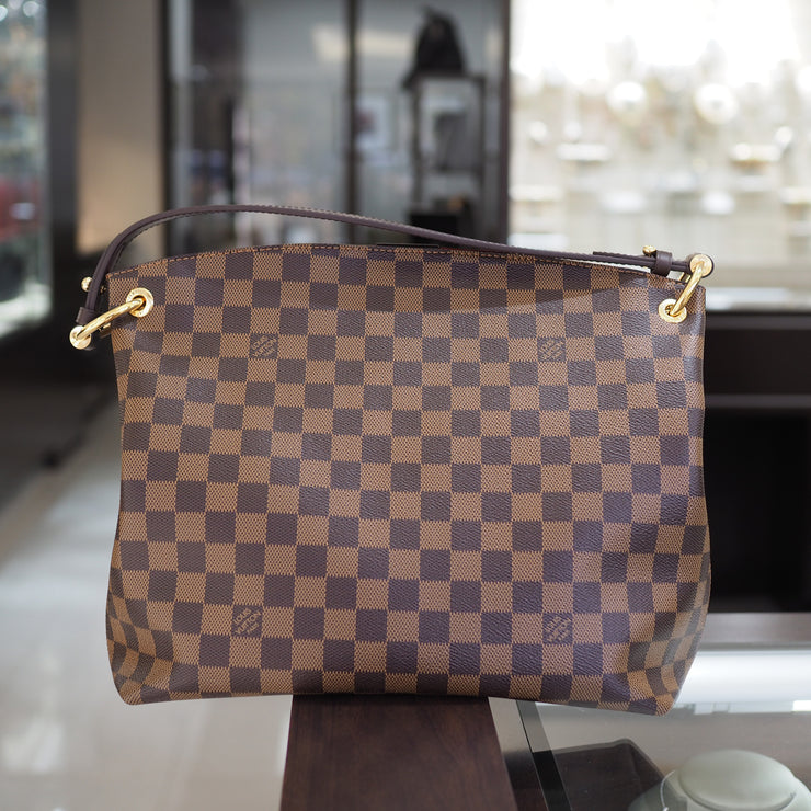 Louis Vuitton Graceful PM Damier Ebene Handbag