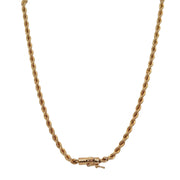 24" Rope Chain in Yellow Gold