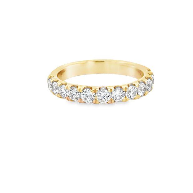 1.0 CTW Diamond Band in Yellow Gold