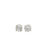 .78 CTW Diamond Stud Earrings in Yellow Gold