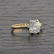 1.90 ct. Old Mine Cut Diamond Engagement Ring