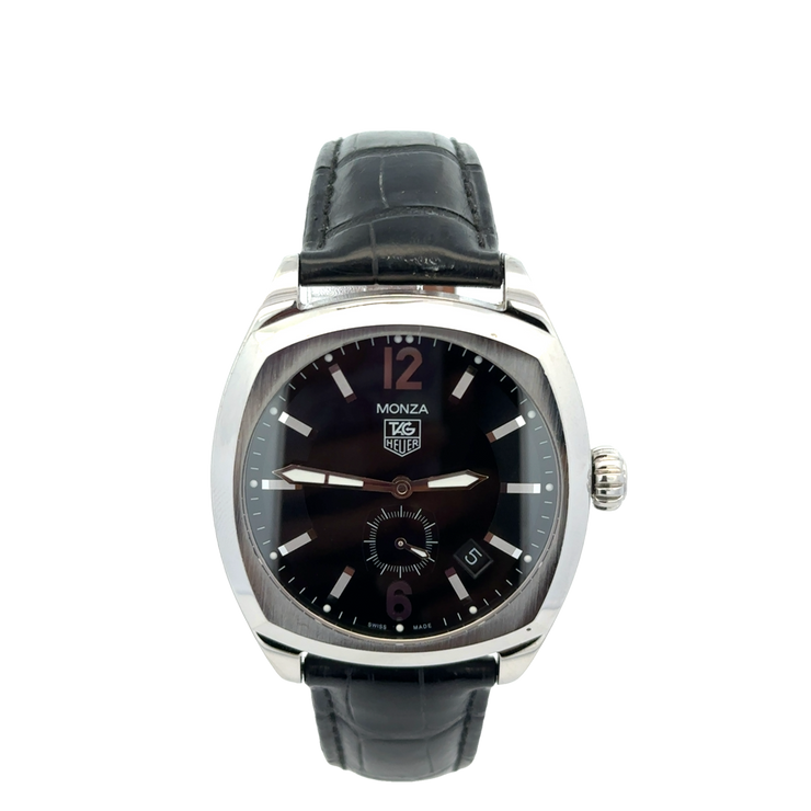 Tag Heuer Manza Black Dial 37mm Wristwatch