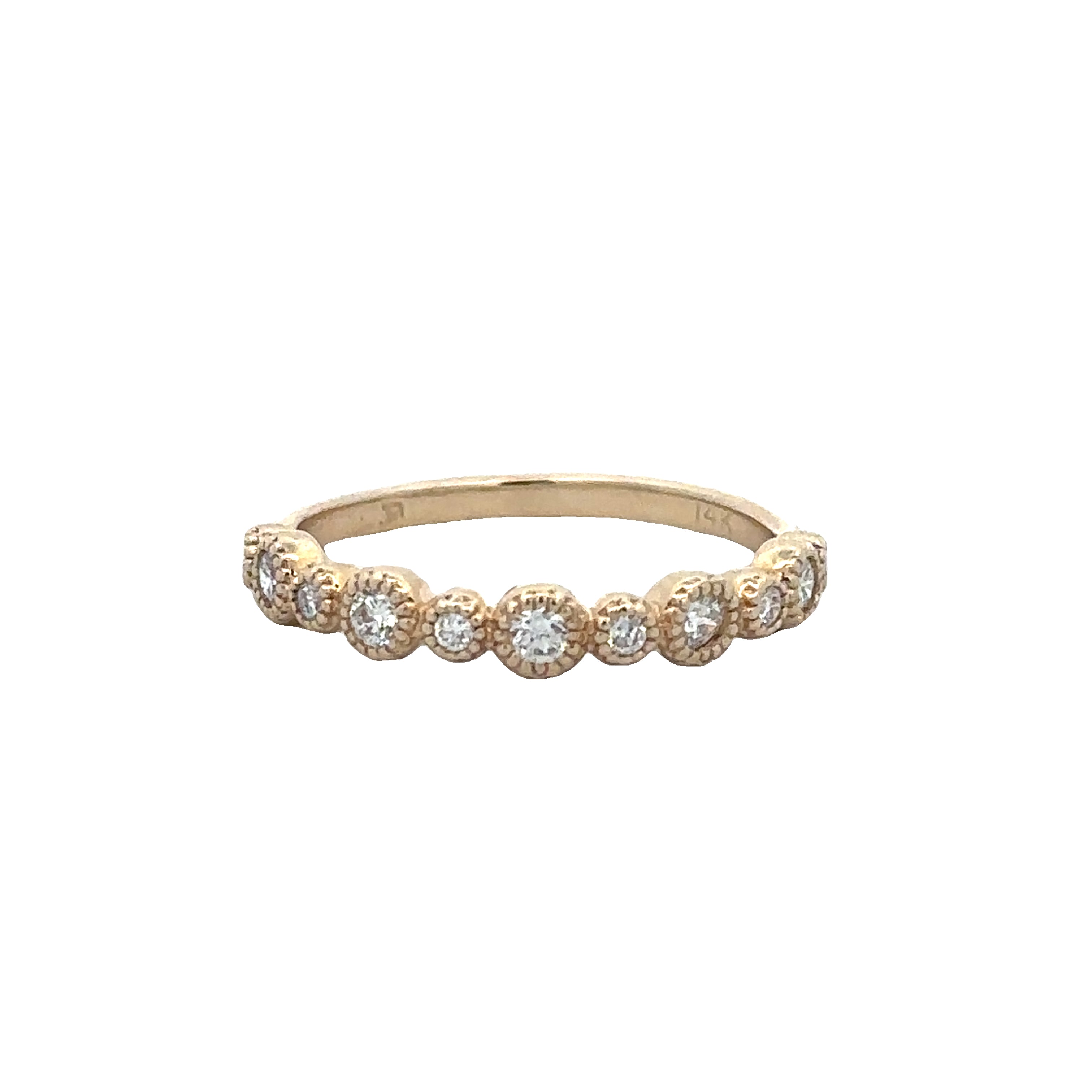 .30 CTW Diamond Wedding Band in Yellow Gold
