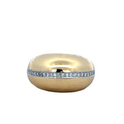 Vintage Tiffany & Co. Domed Diamond Ring in 18k Yellow Gold