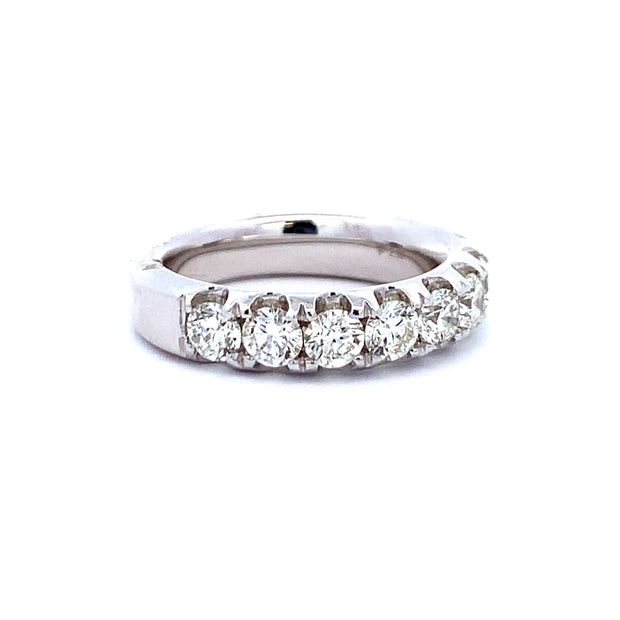 2.0 CTW Diamond Band in White Gold