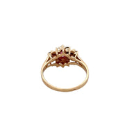 Ruby and Diamond Ring in Yellow Gold