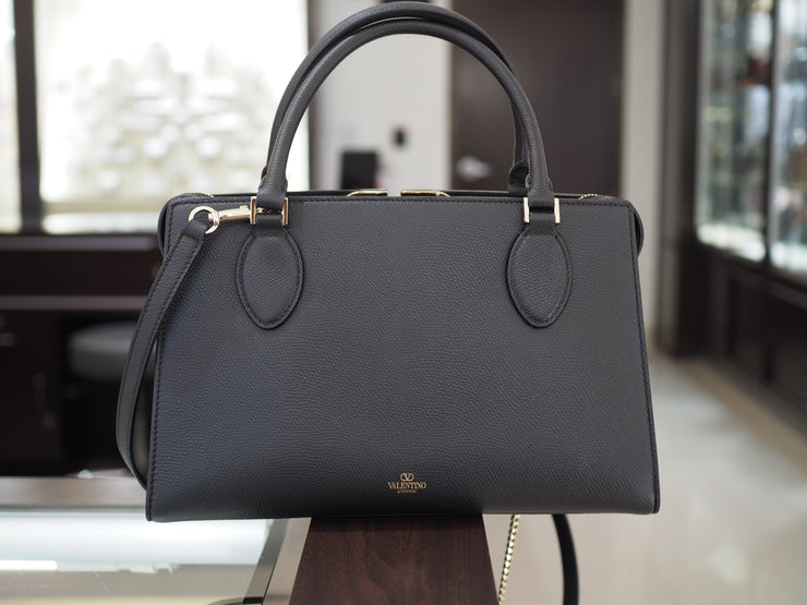 Pre-owned Valentino Garavani Black Tote Bag