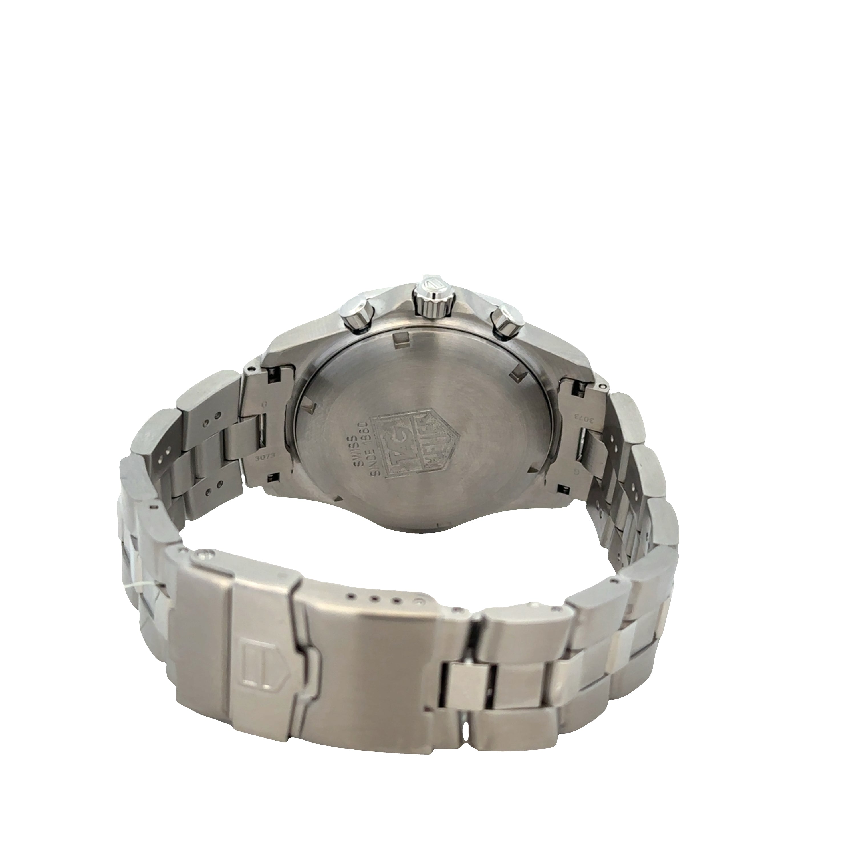 Pre-Owned TAG Heuer Professional 2000 Exclusive Chronograph Stainless Steel Wristwatch