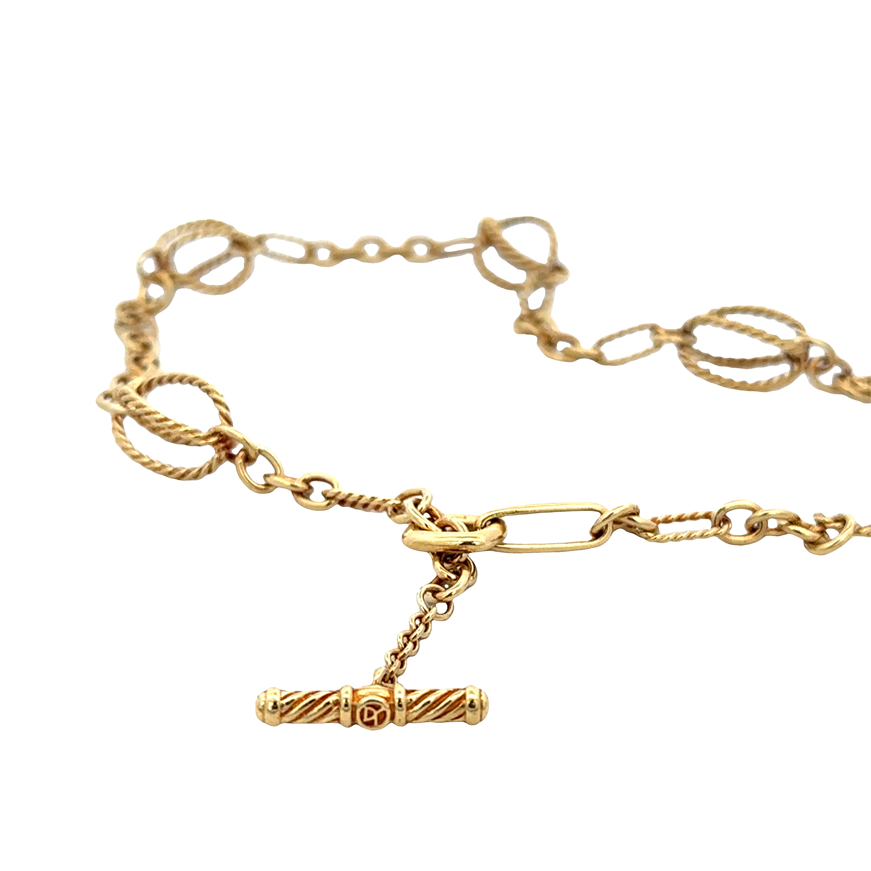 Estate 18k Yellow Gold David Yurman Lantana Necklace
