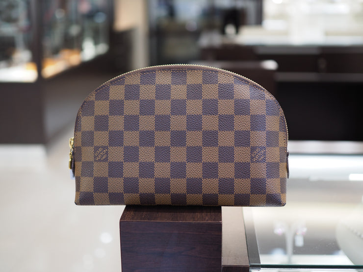 Pre-Owned Louis Vuitton Damier Eben Cosmetic Pouch