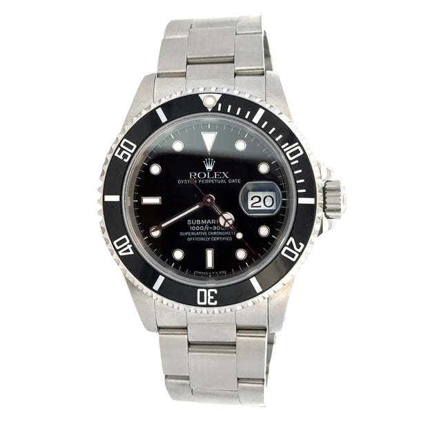 Pre-owned Vintage Rolex Submariner Wristwatch ca. 1989