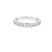 Estate Tiffany & Co. Diamond Wedding Band in Platinum