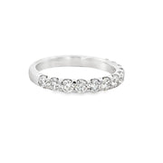 1.0 CTW Diamond Band in White Gold