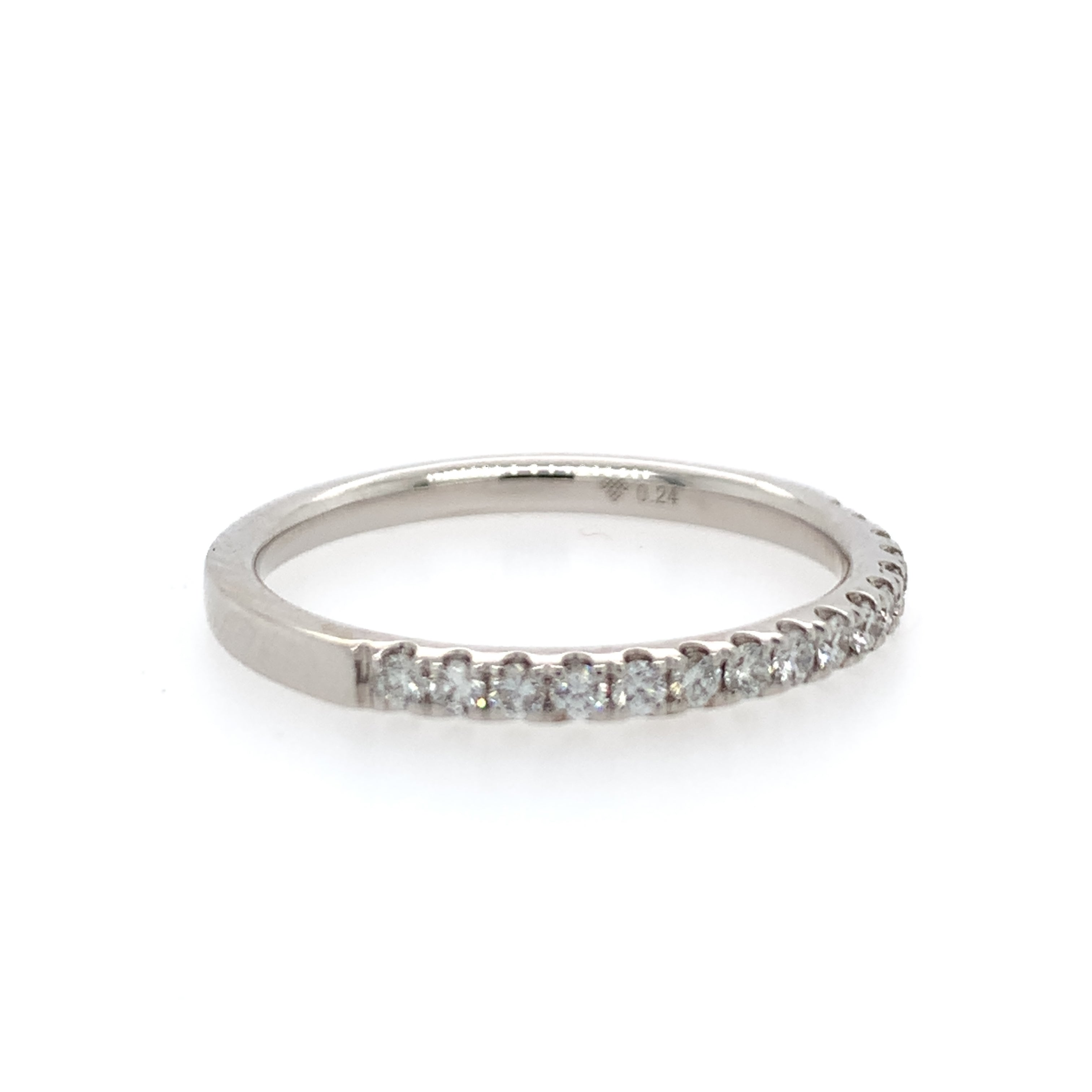 .25 CTW Diamond Wedding Band in White Gold