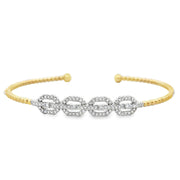 Flexible Diamond Bracelet in Yellow Gold