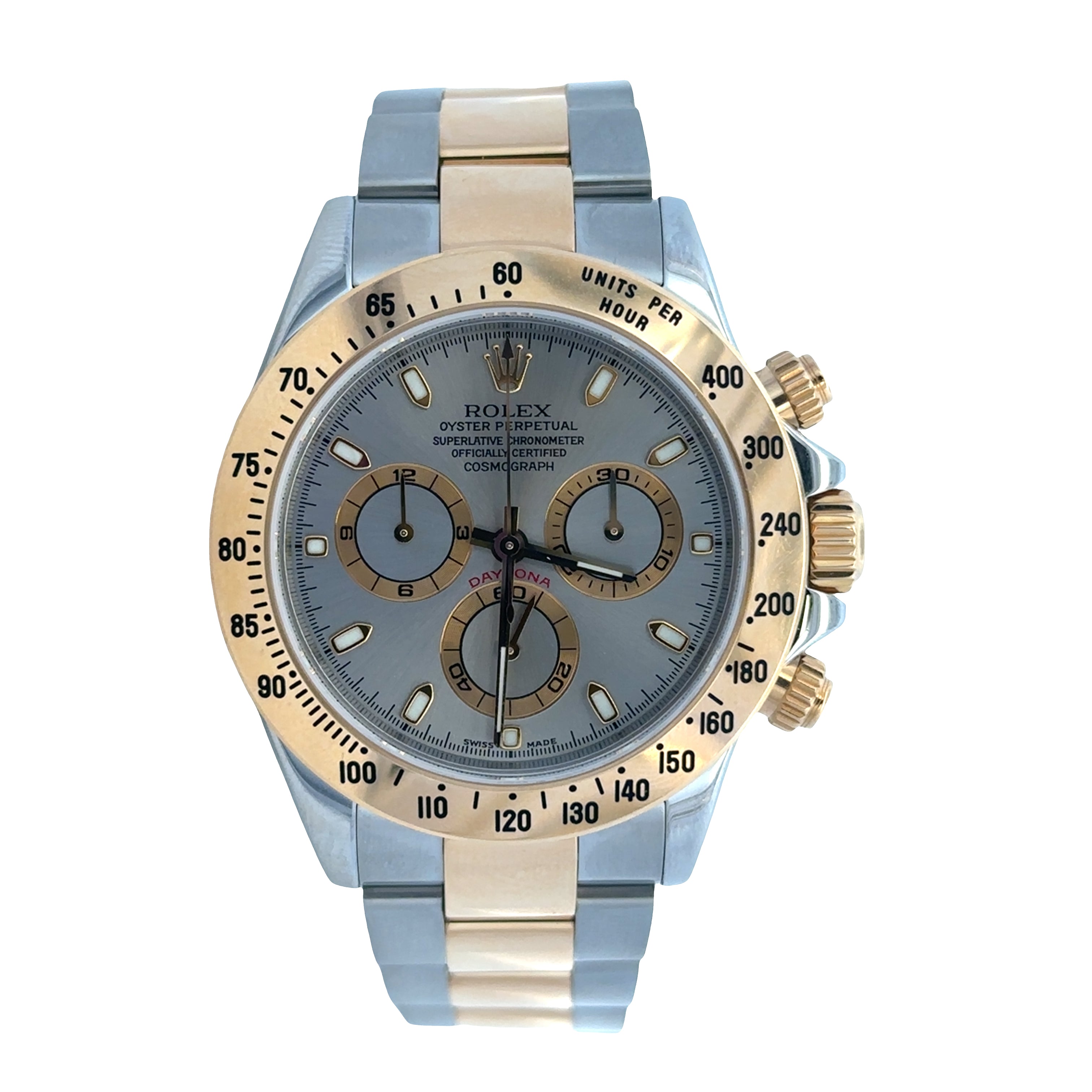 Pre-Owned Rolex Cosmograph Daytona – Stainless Steel & 18k Yellow Gold – 40mm