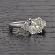 GIA 2.0 ct. I-VS1 Radiant Cut Diamond Engagement Ring in Platinum
