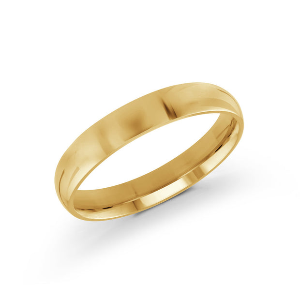 Classic 4MM Wedding Band in 14K Yellow Gold