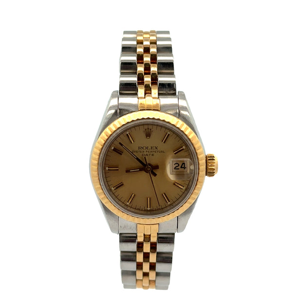 Pre-owned Vintage 1980s Rolex Datejust Automatic Wristwatch
