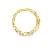 Coiled Diamond Ring in Yellow Gold