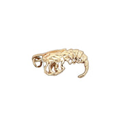 Vintage Yellow Gold Crawfish Charm