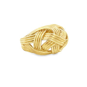 Woven Statement Band in 18k Yellow Gold